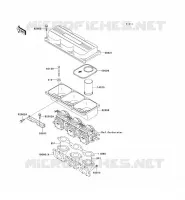 BOUCLIER THERMIQUE pour Kawasaki JET SKI 900 ZXI 1996