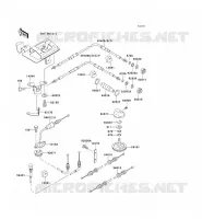 CABLES pour Kawasaki JET SKI 900 ZXI 1996