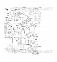 COMPTEURS pour Kawasaki JET SKI 900 ZXI 1996