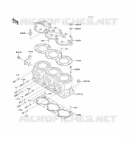 CULASSE/CYLINDRE pour Kawasaki JET SKI 900 ZXI 1996