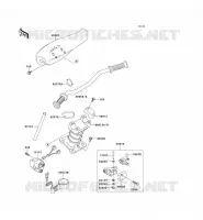 GUIDON pour Kawasaki JET SKI 900 ZXI 1996