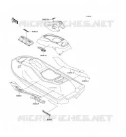 STICKER pour Kawasaki JET SKI 900 ZXI 1996