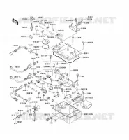 SYSTEME D&acute;ALLUMAGE pour Kawasaki JET SKI 900 ZXI 1996
