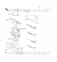 BOUCLIER THERMIQUE pour Kawasaki JET SKI SC 1991