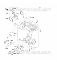CARTER MOTEUR(S) pour Kawasaki JET SKI SC 1991