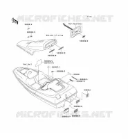LABEL pour Kawasaki JET SKI SC 1991