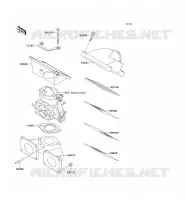 BOUCLIER THERMIQUE pour Kawasaki JET SKI SC 1993