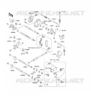 CABLES pour Kawasaki JET SKI SC 1993