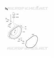 COUVERCLES MOTEUR pour Kawasaki JET SKI SC 1993
