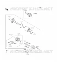D&Eacute;MARREUR pour Kawasaki JET SKI SC 1993