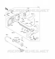 GUIDON pour Kawasaki JET SKI SC 1993