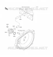 POMPE A HUILE pour Kawasaki JET SKI SC 1993