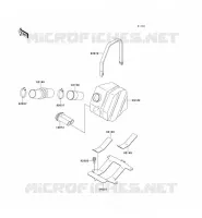 SILENCIEUX ADMISSION pour Kawasaki JET SKI SC 1993