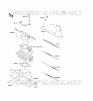 BOUCLIER THERMIQUE pour Kawasaki JET SKI SC 1995