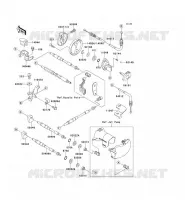 CABLES pour Kawasaki JET SKI SC 1995