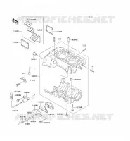 CARTER MOTEUR(S) pour Kawasaki JET SKI SC 1995