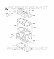 CULASSE/CYLINDRE pour Kawasaki JET SKI SC 1995