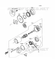 D&Eacute;MARREUR pour Kawasaki JET SKI 300SX 1989