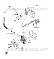 G&Eacute;N&Eacute;RATEUR pour Kawasaki JET SKI 300SX 1989