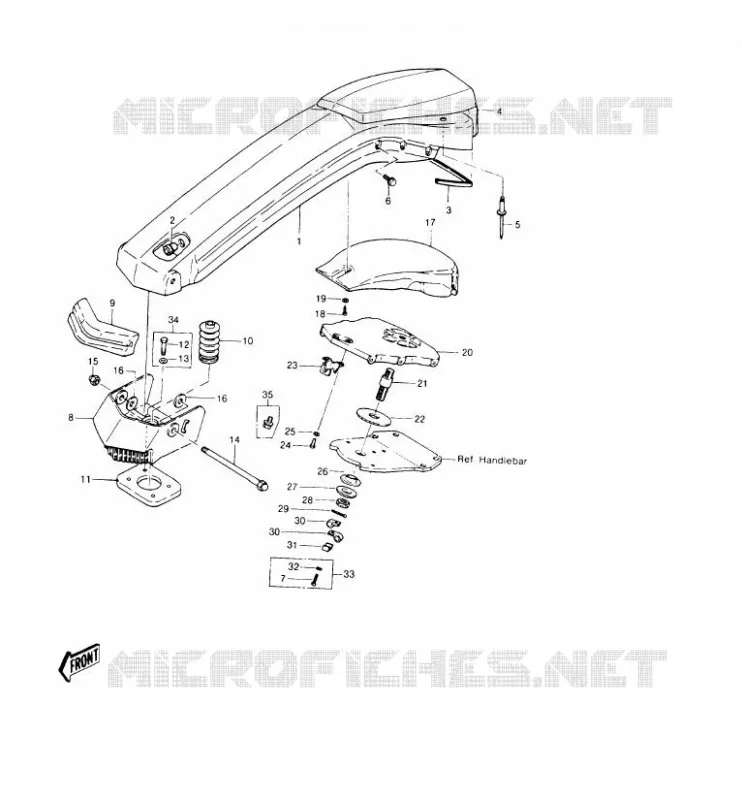TRINGLE/SWITCHS Kawasaki JET SKI 440 1987 JET SKI 440  JS440-A11