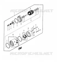 D&Eacute;MARREUR pour Kawasaki JET SKI 440 1988