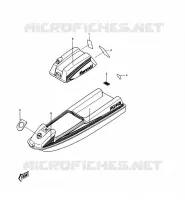 LABEL pour Kawasaki JET SKI 440 1988