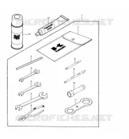 OUTIL UTILISATEUR pour Kawasaki JET SKI 440 1988