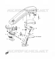 TRINGLE/SWITCHS pour Kawasaki JET SKI 440 1988