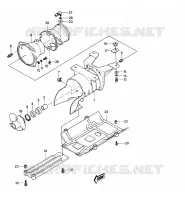 TURBINE pour Kawasaki JET SKI 440 1988