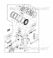 CARBURATEUR  440 kawasaki-moto 1989 JET SKI 440 B_06