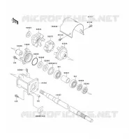 ARBRE DE TRANSMISSION pour Kawasaki JET SKI 440 1991