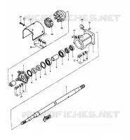 ARBRE DE TRANSMISSION pour Kawasaki JET SKI 550 1986