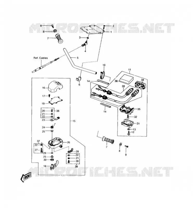 GUIDON(ITALY) Kawasaki JET SKI 550 1989 JET SKI 550  JS550-A8