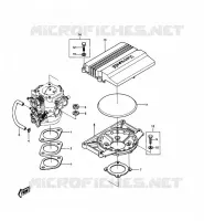 BOUCLIER THERMIQUE pour Kawasaki JET SKI 550 1989