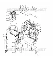 ELECTRIC CASE pour Kawasaki JET SKI 550 1989