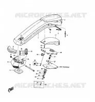 POIGNEE POLE pour Kawasaki JET SKI 550 1989