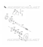 ARBRE DE TRANSMISSION pour Kawasaki JET SKI 650SX 1991