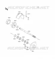 ARBRE DE TRANSMISSION pour Kawasaki JET SKI 650SX 1992