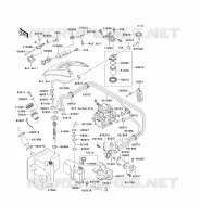 RESERVOIR CARBURANT pour Kawasaki JET SKI 650SX 1992