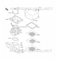 BOUCLIER THERMIQUE pour Kawasaki JET SKI 750 SX 1995