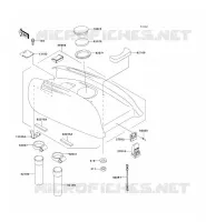 CAPOT MOTEUR pour Kawasaki JET SKI 750 SX 1995