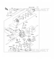 CARBURATEUR pour Kawasaki JET SKI 750 SX 1995
