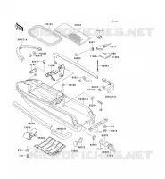 COQUE pour Kawasaki JET SKI 750 SX 1995