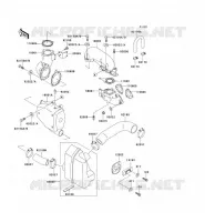 &Eacute;CHAPPEMENT pour Kawasaki JET SKI 750 SX 1995