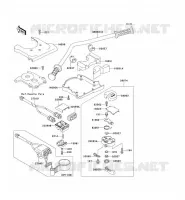 GUIDON pour Kawasaki JET SKI 750 SX 1995