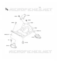 SUPPORT MOTEUR pour Kawasaki JET SKI 750 SX 1995