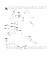 SYSTEME DE CALE pour Kawasaki JET SKI 750 SX 1995