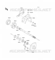 ARBRE DE TRANSMISSION pour Kawasaki JET SKI 1100 STX D.I. 2003