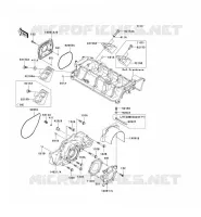 COUVERCLES MOTEUR pour Kawasaki JET SKI STX-12F 2004