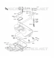 PIECE COQUE AR pour Kawasaki JET SKI STX-12F 2004